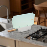 430 Stainless Steel Wire Cutting Board Holder, Cutting Board Rack Organizer Kitchen, Kitchen Shelf Bakeware Cookie Organizer