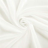 Round Tablecloth - 72 Inch Ivory Round Table Cloth for 24 to 48 Inch Round Tables - Heavy Duty Washable Fabric - for Buffet Table, Holiday Party, Dinner, Wedding & Baby Shower