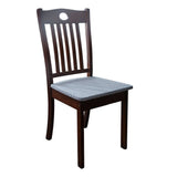 4 PCS-Seat Covers for Dining Room Chair Covers Dining Chair Covers,Kitchen Chair Covers,Removable Washble Dining Room Chair Seat Cover,Chair Slipcovers Protector (Grey,Only chair covers)