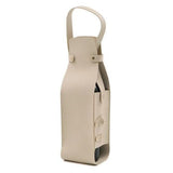 Hide & Drink Single Bottle Wine Riveted Carrier, Handmade from Leather - for Wedding, Birthday, Party and Holiday