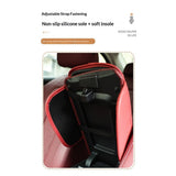 Center Console Cover Organizer, Arm Rest Cover for Car with Storage Pocket, Armrest Cover Cushion Pad, Red