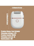 Electric Callus Remover Professional Rechargeable Portable Foot File Tool Kit Ideal Valentine s Day Gift For Smooth Soft Feet Hard Cracked Dry Skin Care
