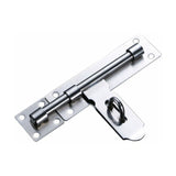 Door Latch Patio Door Latch Sliding Bolt Stainless Steel Door Latch for Warehouse Garage Barn