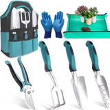 Set of manual gardening tools, aluminum gardening equipment, garden tool