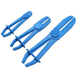 3-Piece Set of Pliers for Crimping Sleeves, Tubes and Hoses - 5252