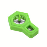 1pc Sharp Vegetable Slicer, Multi-Function Onion Cutter & Shredder, Kitchen Essential Tool, Square Type