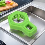 1pc Sharp Vegetable Slicer, Multi-Function Onion Cutter & Shredder, Kitchen Essential Tool, Square Type