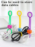 3Pcs Yellow Purple Green Food Sealing Clips Set, Colorful Reusable Plastic Snack Bag Fresh Keep Clips