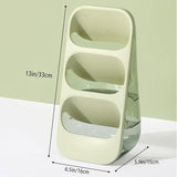 3-Tier Large Capacity Kitchen Utensil Organizer – Minimalist Desktop Storage Box for Kitchen, Bedroom, Living Room & More (Green)