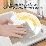 9pcs Multi-Purpose Magic Cleaning Sponge Cloth, Dual-Sided Scratch-Free with Non-Slip Handle, for Kitchen & Car, Random Color