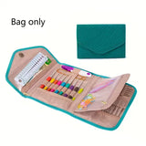 Crochet Hook Case - Foldable Organizer - Knitting & Crochet Supplies Accessory