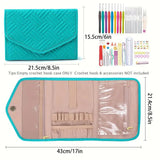 Crochet Hook Case - Foldable Organizer - Knitting & Crochet Supplies Accessory