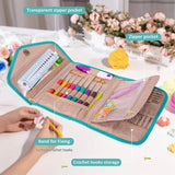 Crochet Hook Case - Foldable Organizer - Knitting & Crochet Supplies Accessory