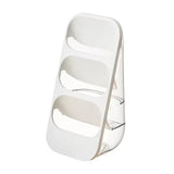 3-Tier Large Capacity Kitchen Utensil Organizer – Minimalist Desktop Storage Box for Kitchen, Bedroom, Living Room & More (White)