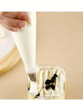 100Pcs Drawstring Cone Shaped Dessert Bags, Transparent Popcorn Candy Chocolate Pastry Storage Pouches 9 Inch
