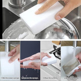 2X Density Magic Sponge Eraser,Multi-Functional Household Cleaning Kitchen Dish Sponge for Furniture,Extra Thick and Long Lasting Melamine Cleaning Sponges(10)
