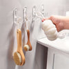 4pcs Acrylic Diamond Wall Hooks - Heavy Duty, Waterproof, Adhesive Hooks For Hanging Towels, Coats & More