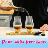Shaved Ice Syrup Precise Control Bottle Pourers, 10-Pack | Professional Pour Spouts, For Snow Cone & Drink Flavors