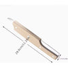 Coconut Breaker Tool Opener Cutter Cracker with Wooden Handle, Stainless Steel Double-Ended Coconut Puncher Kitchen Gadget Tools, Practical Cutting Knife for Hard-Shelled Fruit
