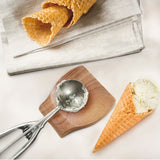 Potted Pans Wooden Spoon Rest - Acacia Wood Stove Top Spoon Holder with Non-Slip Grips for Spoons, Spatulas, and Tongs
