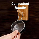 2 Pack Powdered Sifter for Sugar- Flour Sifter Mini Small Drainer for Baking, Powder, Sugar and Coffee Pastas Tea Strainer (Silver)