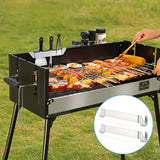2 Pack Stainless Steel Griddle Spatula Stand, Grill Barbecue Tool Rack Hold Rack Griddle Accessories Holder for Blackstone, Camp Chef, Royal Gourmet, Outdoor Camping Picnic BBQ Essentials