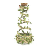 Natural Burlap Home Decoration Sticker, Craft Tape Artificial Leaf Jute Twine, 10 Meters Roll