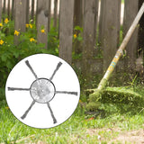 6-Inch String Trimmer Replacement Head Kit - Compatible with Li-Ion Cordless Weed Wacker, Includes Nylon String & Metal Blades, Universal Weed Eater Parts 6T
