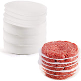 500Pcs Burger Patty Paper, 10cm Sizes, Seasoned Meat Separator for Hot Dog and Burger Preparation