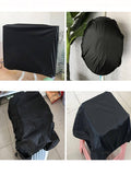 Waterproof Rain Cover for Large Camping and Cycling Backpack with Pull Rod, Dust and Mud Cover for School fit for 55-65L Blue