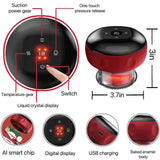 Electric Cupping Therapy Machine,5 in 1 Smart Vacuum Scraping Cupping Set Back and Neck Electric Gua Sha Cupping Massage Tool