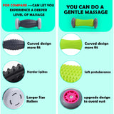 Plantar Fasciitis Relief, Foot Roller for Plantar Fasciitis and Neuropathy, Reflexology Massager Tool(Gray)