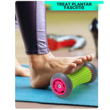 Plantar Fasciitis Relief, Foot Roller for Plantar Fasciitis and Neuropathy, Reflexology Massager Tool(Gray)