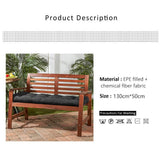 1 pcs Indoor/Outdoor, 51" Bench Cushion Soft Rocking Chairs Pad Recliner Seat Cushion Thicken for black
