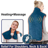 Electric Blankets Heating Pad Neck and Shoulder Extra Long Electric Heated Pad Warmer Electric Heating Blanket Heating