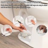 Toilet Bolt Caps Decorative & Durable Resin Cute Polar Bear Bolts Covers Set of 2 - Hide Your Toilet Bolts - Perfect Decor