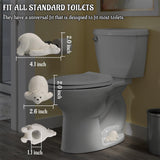 Toilet Bolt Caps Decorative & Durable Resin Cute Polar Bear Bolts Covers Set of 2 - Hide Your Toilet Bolts - Perfect Decor