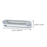 Wall Mounted Shoe Rack, 2-Piece Folding Slipper and Towel Holder, Grey Foldable Shoe Racks, Polypropylene