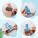 2PCS Toothpaste Squeezers, Toothpaste Tube Squeezer Metal Toothpaste Dispenser Stainless Steel Toothpaste Squeezer Tube Holder