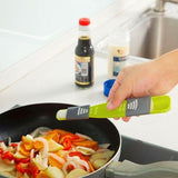 Stalls Adjustable Measuring Spoon Dual Sided Movable Metering Spoon with Leveler in Semi-Liquid Ingredients Sugar Coffee