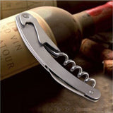 Opener Waiter Corkscrew Wine Key with Foil Cutter&Wine Stopper-Classic All-in-one Corkscrew Bottle Opener For Beer Bar