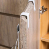 Southern Homewares - Pot & Pan Lid Hanging Organizer Rack, Set of , White - Kitchen and Pantry Storage Hanger
