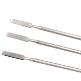 3 Pcs Dental Cement Spatula Dental Mixing Spatula, Stainless steel Lab Restorative Double Ended Instrument for Mixing Cement