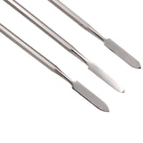 3 Pcs Dental Cement Spatula Dental Mixing Spatula, Stainless steel Lab Restorative Double Ended Instrument for Mixing Cement