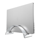 Elegant Acrylic Rack Invisible Desk Rack Unique Storage Rack for Efficient Organization of Notebooks and Office Supply