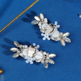 2 PCS Rhinestone Shoe Clips, Detachable Bridal Wedding shoe Charms Accessories Heels Shoe Decoration