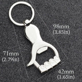 Bottle Opener Keychain Thank You You Are Awesome Keychain Gift for Men Women, Thumbs up Appreciation Keychain