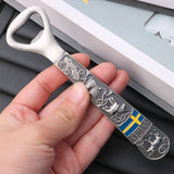 Relief Tourism Souvenir Bottle Opener, zinc Alloy Beer Bottle Opener Cool Bottle Opener for Bar Tool, Soda and Beer Cap Remover