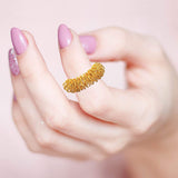 Finger Massage Ring 10 Pcs Relaxing Toy for Acupressure Therapy Releasing Stress Medicine Massager for Hands Silent Relax Reducer