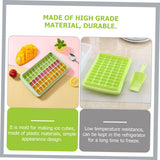 Crisper Ice Tray Whiskey Ice Mold Ice Chilling Tray Round Ice Cube Maker Square Ice Cube Maker Maker Machine 55-grid Ice